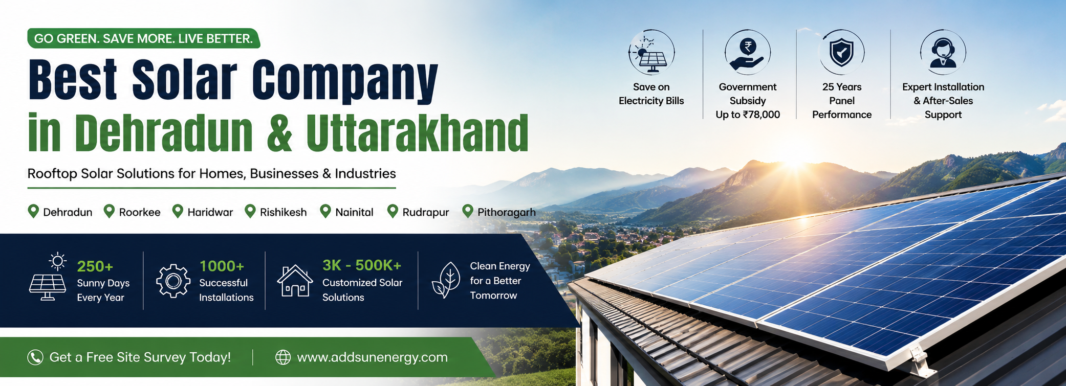 best solar company in Dehradun